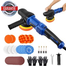 Profi Auto Poliermaschine Polierer Poliergerät Schleifmaschine 125mm Politur Set