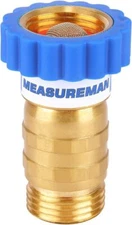 MEASUREMAN Lead-Free Brass, Water Pressure Regulator, Pressure Reducer for Ca...