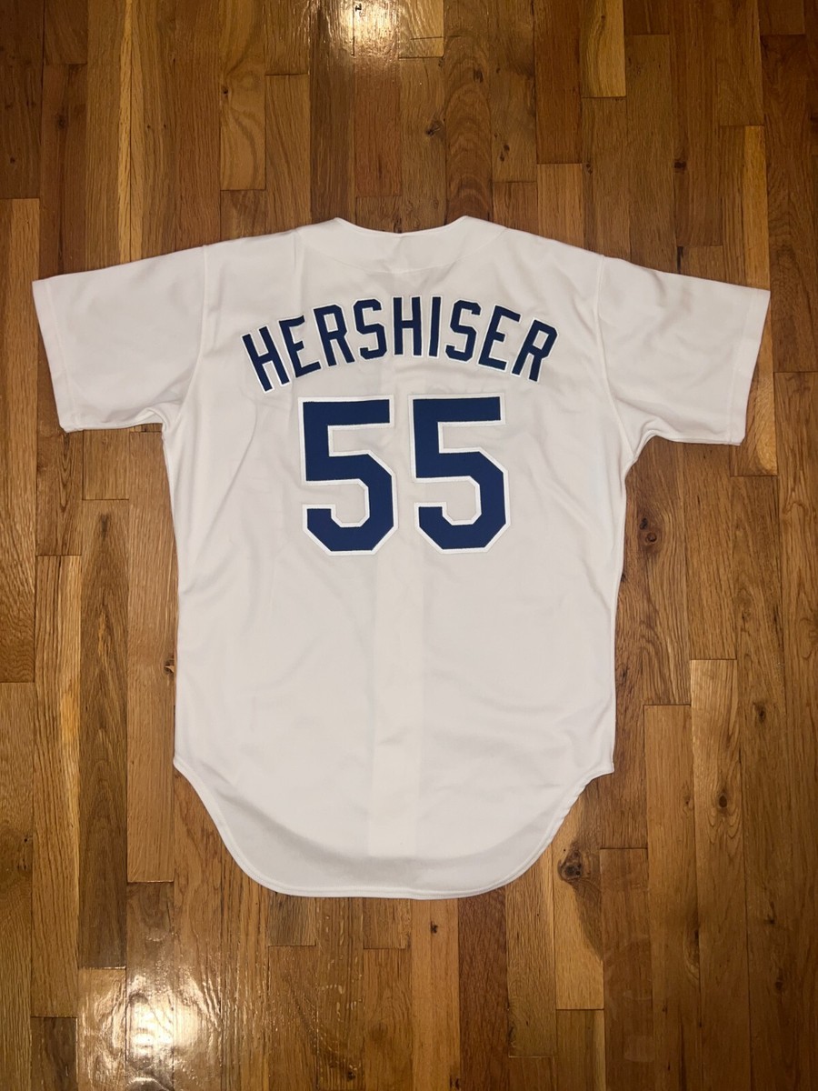 OREL HERSHISER Tシャツ OREL HERSHISER AUTHENTIC Rawlings LOS ANGELES DODGERS White Jersey