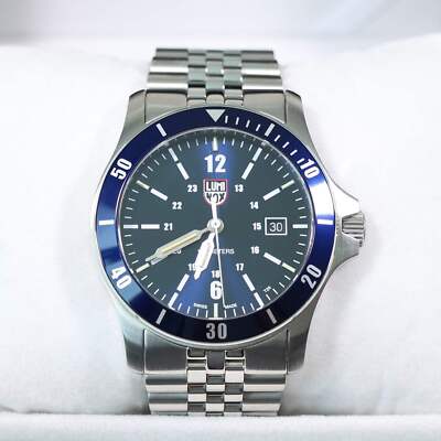 lumi Luminox Sport Timer Blue Dial Men's Stainless Steel Watch XS.0913