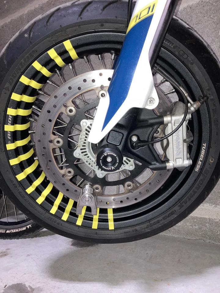 Front Rear Wheel Fork Axle Slider Falling Crash Guard For GasGas 700SM 2022-2023 — 第 4/4 张图片