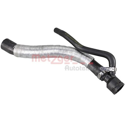Kühlerschlauch METZGER 2421312 für AUDI VW, Motorraum, hinten 