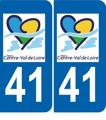 2 style stickers license plate auto department 41
