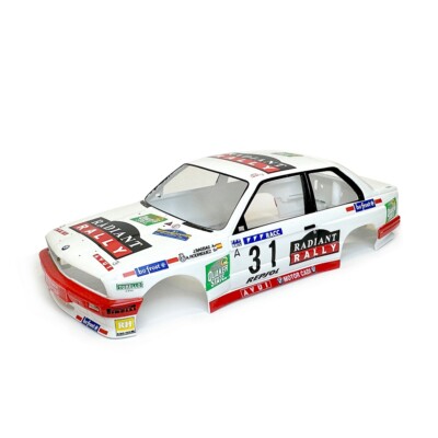 Fly 99133-B Rohkarosserie BMW M3 E30 Costa Brava 1995 No. 31 + Stoßstangen 1:32
