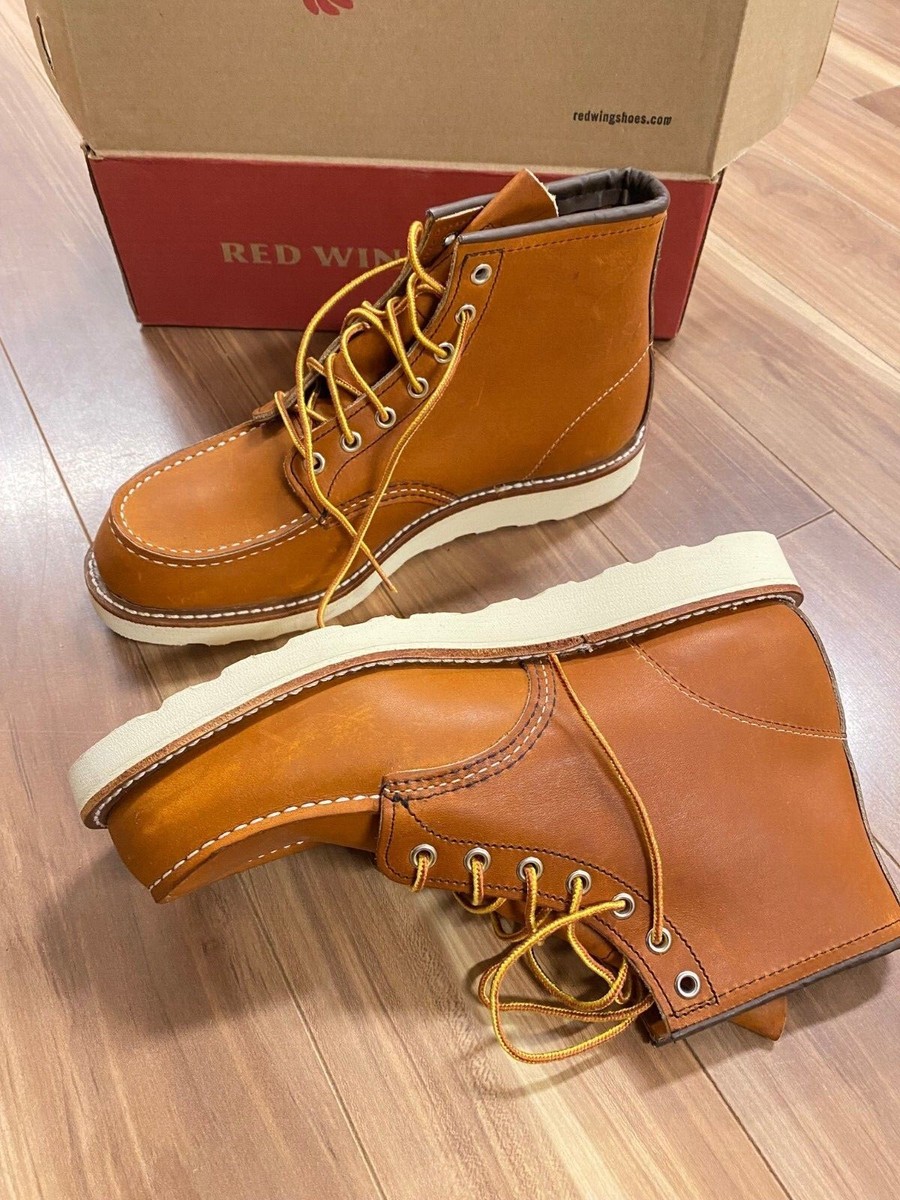 NIB RED WING Heritage - Style 875 CLASSIC MOC MEN'S 6-INCH NIB RED WING Heritage - Style 875 CLASSIC MOC MEN'S 6-INCH