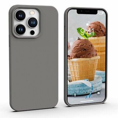 For Apple iPhone 13 Pro Slim Shockproof Case Premium Cover Deep Stone