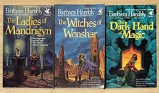 Complete Series Set THE UNSCHOOLED WIZARD Barbara Hambly Fantasy Trilogy Magic +