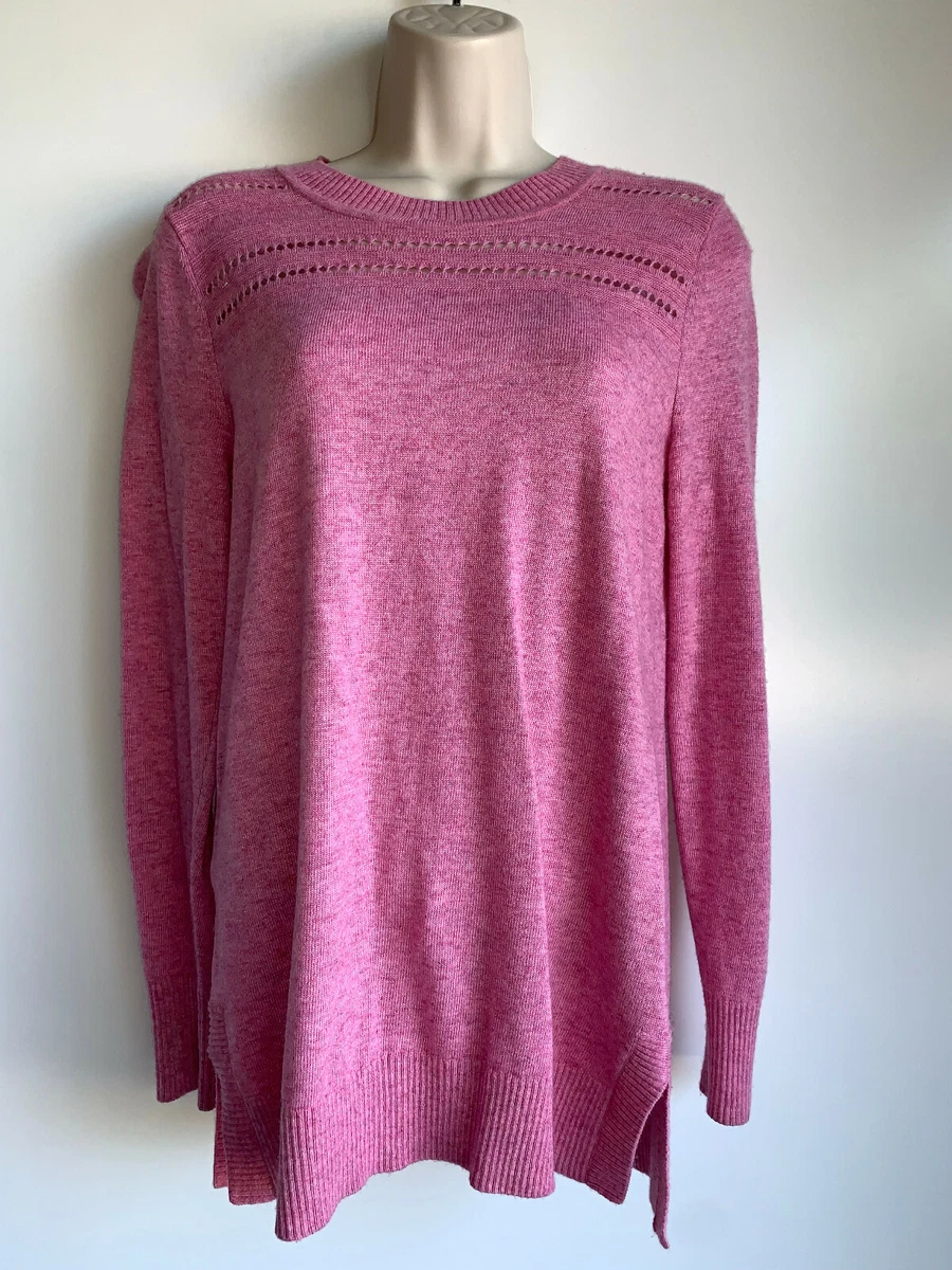 Loft pink sweater clearance