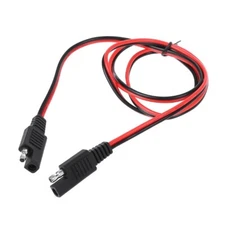 SAE to Motorcycle Female Socket 12V Bike Power Extension Cable