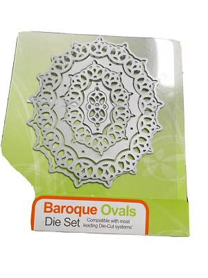 Tonic Studios Baroque Ovals Die Set
