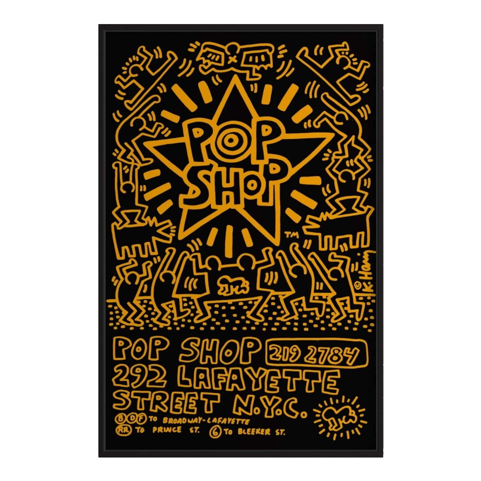 Keith Haring Pop Art Art Posters