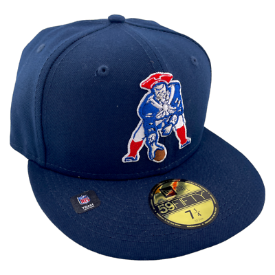 Casquette New England Patriots 59FIFTY – 7 5/8, Gris/bleu, Super Bowl LI, New Era