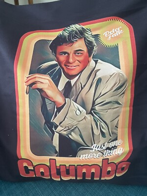 Peter Falk Columbo Cusion/Kissenbezug 45 cm x 45 cm schöner Gesprächspunkt Detektiv