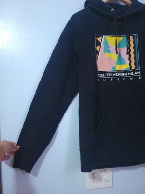 SUPREME Mendini Milan Hoodie Graphic Print ATELIER MENDINI SUPREME Mendini Milan Hoodie Graphic Print ATELIER MENDINI