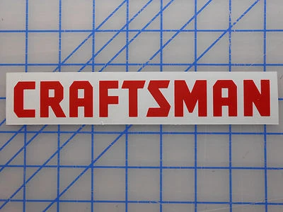 DD Craftsman Tools Decal Sticker 7.5" 10.5" 18v Lithium Drill Saw Impact Table Box