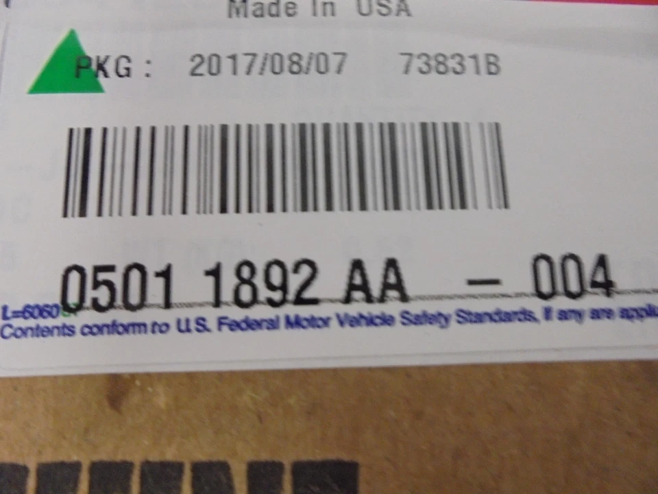 00-18 Dodge Ram 2500 3500 Push Rods 5.9L 6.7L Mopar de fábrica fabricante de equipamento original conjunto de 4 novas - Imagem 3 de 3