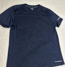 AND1 Mens L Basketball Shirt Blue VTG Short Sleeve Y2K Sportswear Streetwear