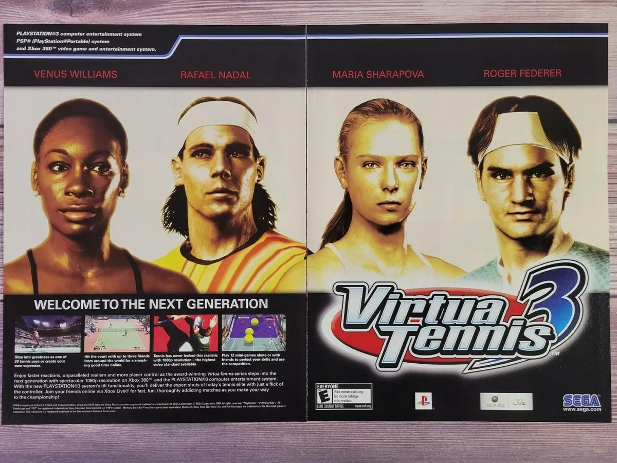  Virtua Tennis 3 - Playstation 3 : Artist Not Provided: Video  Games