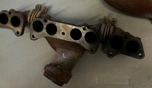 MERCEDES S-KLASSE Coupe C140 W140 SEC/CL500 Abgas Krümmer links