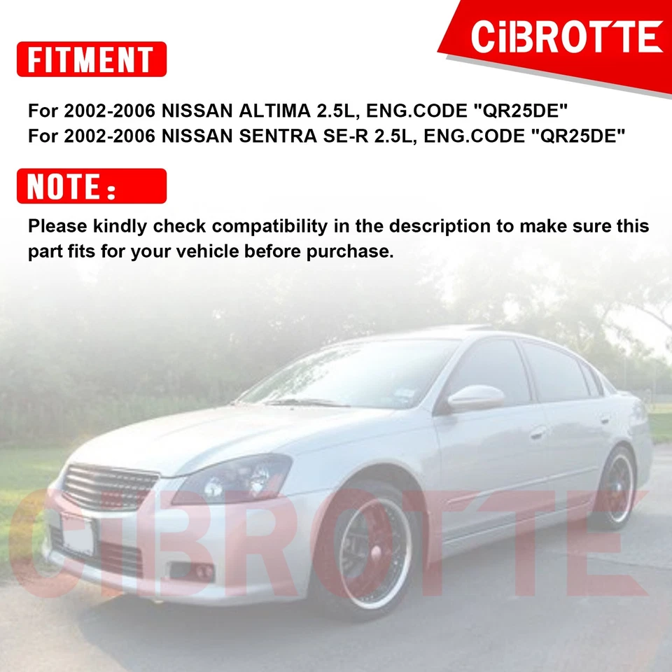 Cubierta de válvula apta para Nissan Sentra SE-R Altima 2002-2006 2,5 L con junta + pernos👍 Foto 3 de 4