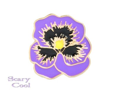 New Hibiscus Flower Plant Cute Emo Punk Brooch Pin | eBay