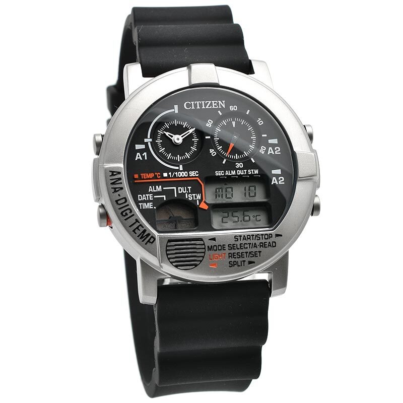 CITIZEN Collection RECORD LABEL ANA-DIGI TEMP JG0070-11E Watch