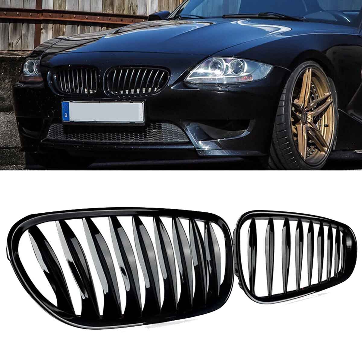 For BMW Z4 E85 E86 2003-2008 2-Door Matte Black Front Bumper