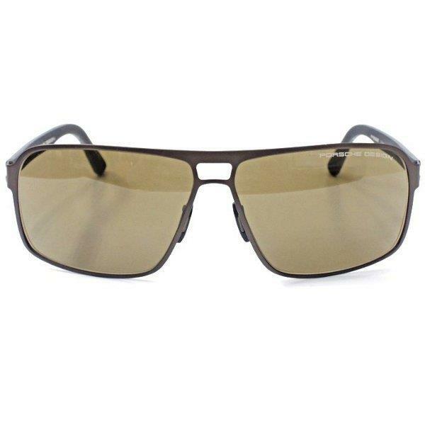 Porsche Design P8562 D Titanium Chocolate Polarized Sunglasses