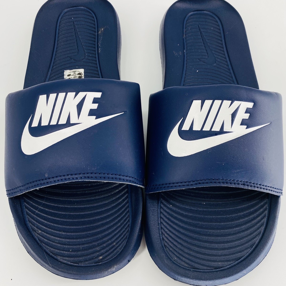 Nike Air Navy Blue Slides Nike Nike Victori One Mens Slides Flip