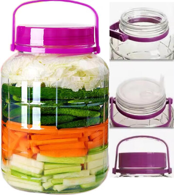 3 L Glas Weck Gurkenglas Einmachglas Einmachgläser Vorratsglas