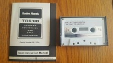 Vintage Radio Shack Model 1 DATA PROGRAM CONVERSION software w/manual