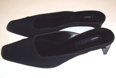 dkny black heels