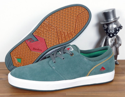 Emerica Skateboard Footwear Skate Schuhe Shoes Figgy G6 Sage Suede 9/42