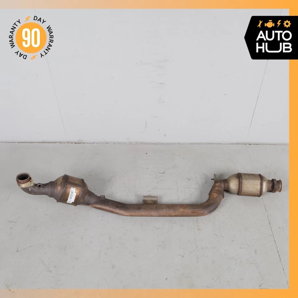 05-11 Tubo de escape izquierdo del lado del conductor Mercedes R171 SLK55 AMG M113 OEM 56k Foto 2 de 4