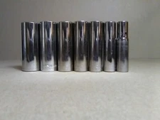 7 Piece - 3/8" inch Drive - Deep well Craftsman & Napa socket set