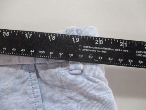 Polo Ralph Lauren Mens Shorts 40 Blue Chino Flat Front Zip Pockets Cotton - Picture 9 of 11