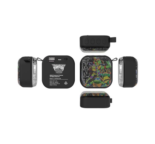 Altavoz Bluetooth TMNT 3W TWS: sonido compacto y de alta calidad - Imagen 4 de 6