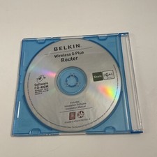 Belkin Wireless G Plus Router Disk Only