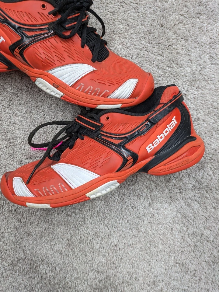 Zapato de tenis Babolat Side Tech 33S1373 para hombre 6 Jr rojo Michelin duro/compuesto/arcilla Foto 2 de 4