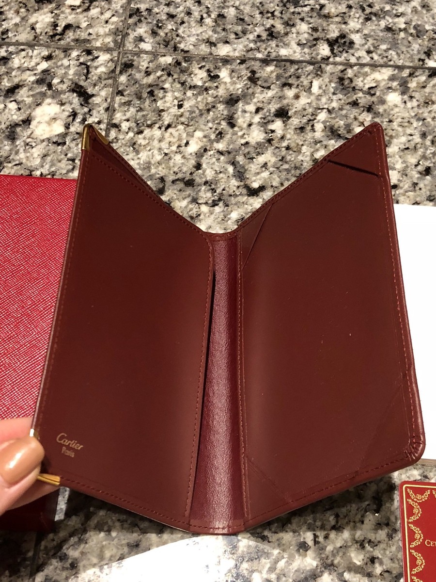 CARTIER Leather Jotter Notepad Case | eBay