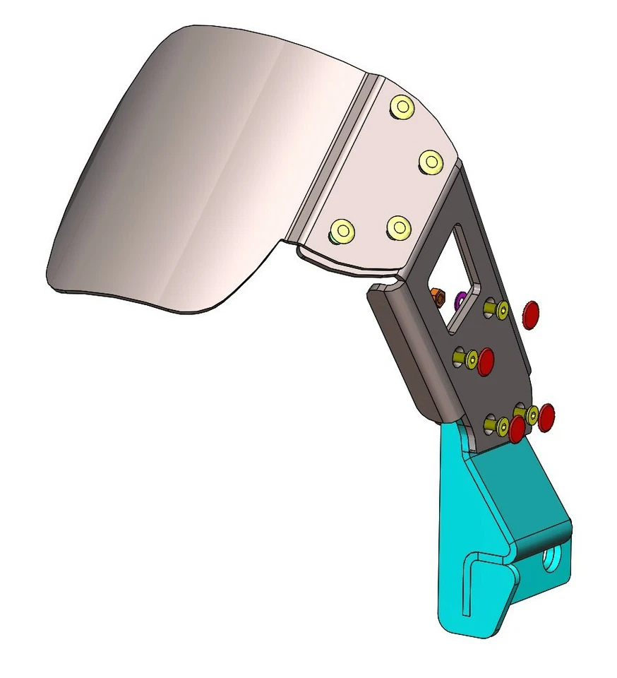 Faldilla Guarda Barros Trasero Honda CB-650R Desde Año 2019 A 2023 - Imagen 4 de 4