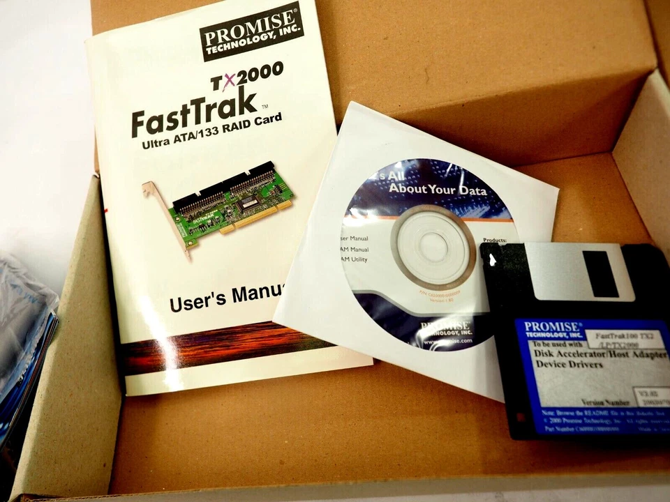 Promise Technology TX2000 FastTrak Ultra ATA/133 Raid Card New - Image 2 of 4