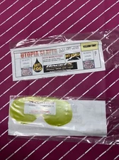 Rip n Roll Replacment Lens Yellow Tint Roll Off Lens  Goggles Utopia Slayer