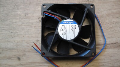 Axiallüfter 8414NH ebmpapst 24VDC 30m³/h L80 x B80 x T25,4mmm  