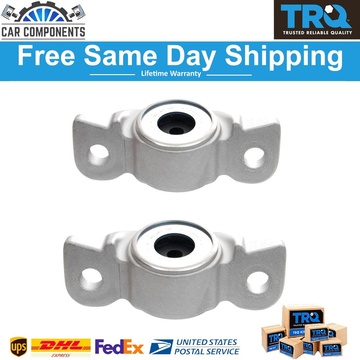 m,t TRQ New Rear Upper Shock Mount Kit For 2013-2020 Ford Fusion