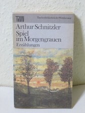 Spiel im Morgengrauen A. Schnitzler- DDR TDW Taschenbibliothek der Weltliteratur
