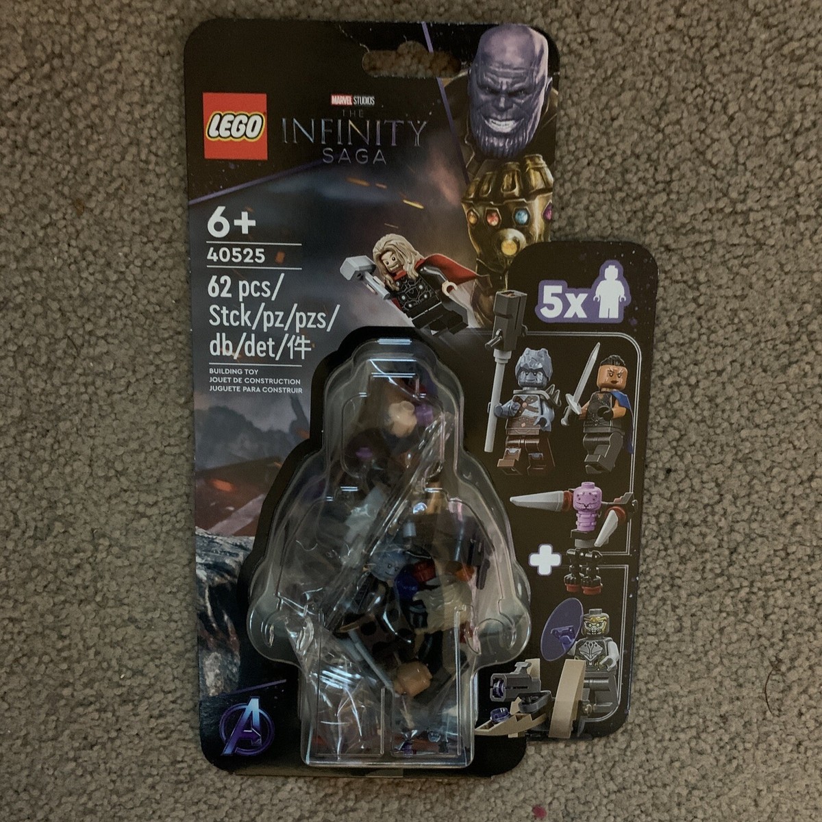 LEGO 40525 Marvel Studios The Infinity Saga Endgame Battle Thor