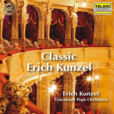 CLASSIC ERICH KUNZEL CINCINNATI POPS ORCHESTRA 5CD BOX SET AUDIO MUSIC CD New