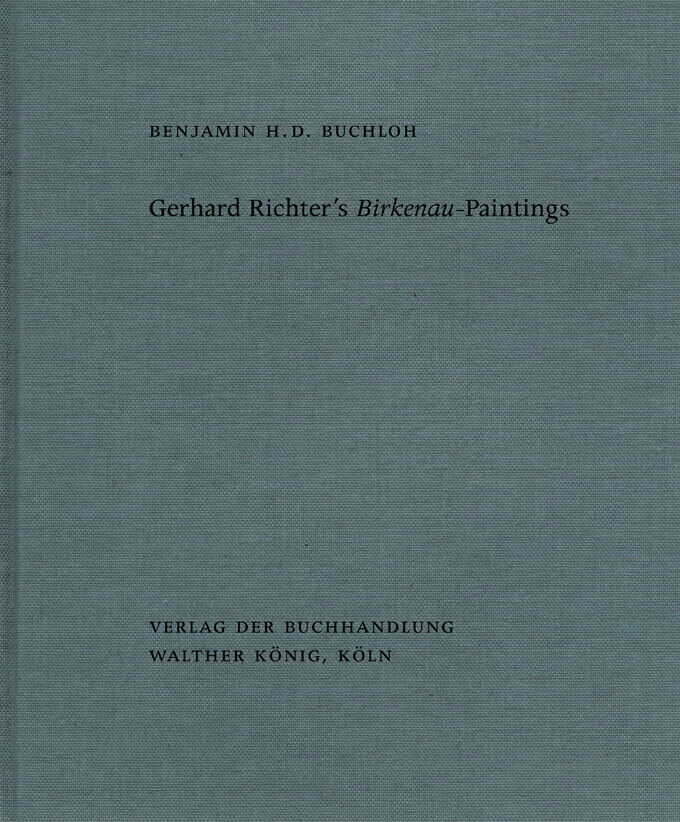 Thumbnail - Benjamin H. D Buchloh / Benjamin H. D. Buchloh. Gerhard Richter’s