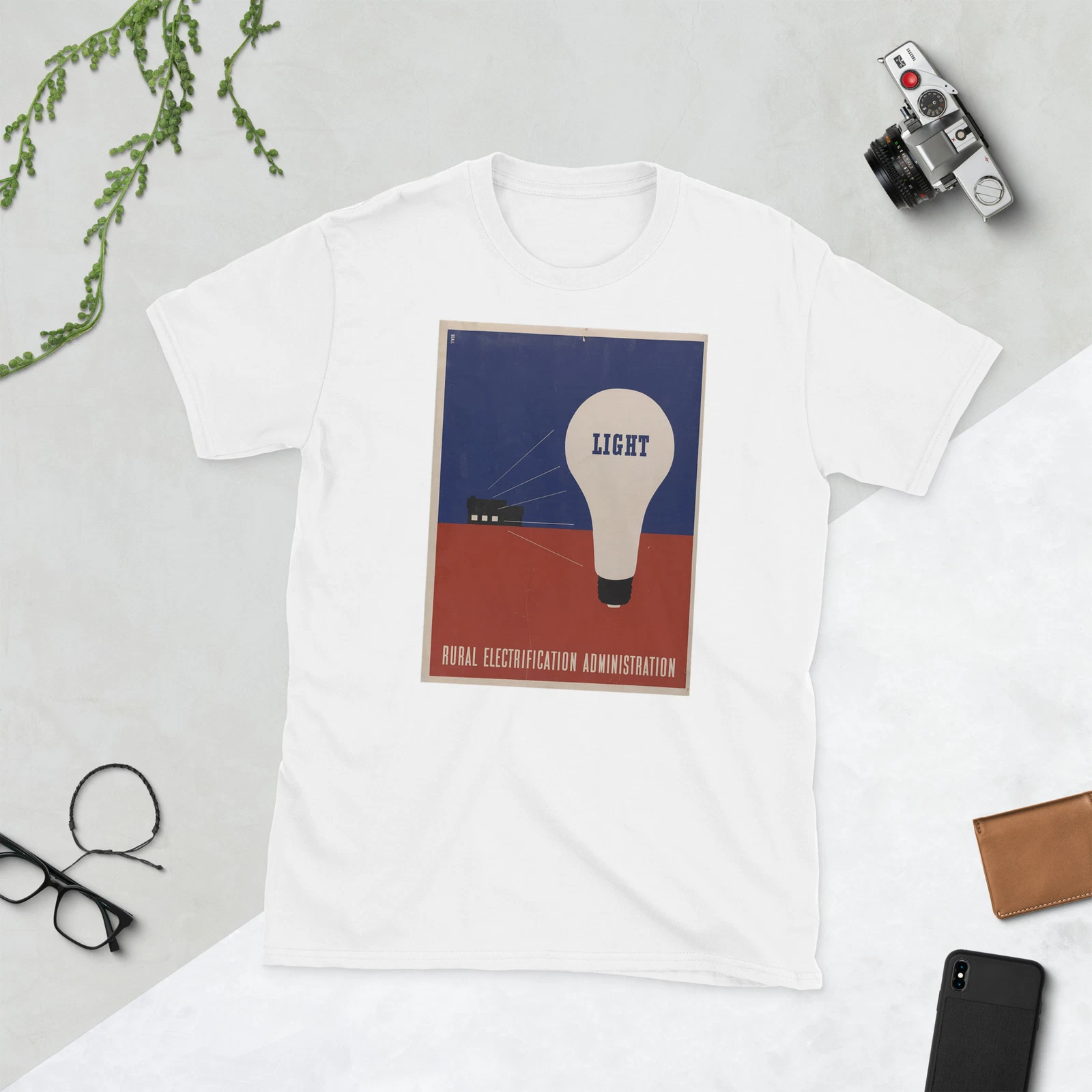 Rural Electrification Administration Vintage Unisex T-Shirt